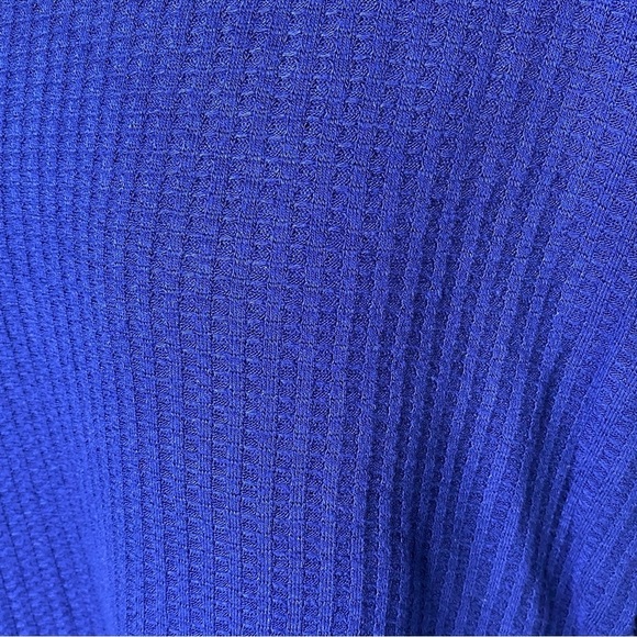 Chaser Blue Waffle Knit Thermal Top - Picture 5 of 8